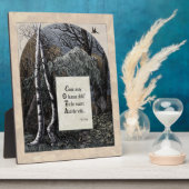 Yeats "盗まれた子" 8x10アートビクトリアンプラーク フォトプラーク (側面)