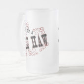 Yeeのサンザシのマグ フロストグラスビールジョッキ (正面左)