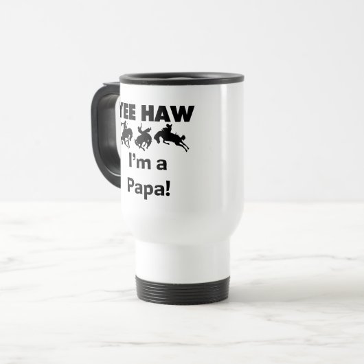 Yeeのサンザシ私はパパのTシャツおよびギフトです トラベルマグ (正面左)