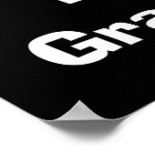 Yeeのサンザシ私は祖父のTシャツおよびギフトです ポスター (角)