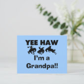 Yeeのサンザシ私は祖父のTシャツおよびギフトです ポストカード (スタンド正面)