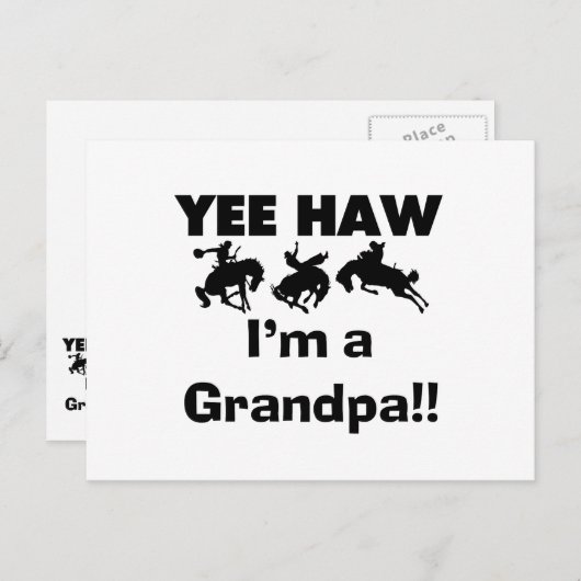 Yeeのサンザシ私は祖父のTシャツおよびギフトです ポストカード (正面/裏面)