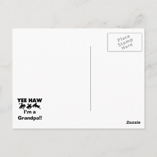 Yeeのサンザシ私は祖父のTシャツおよびギフトです ポストカード (裏面)