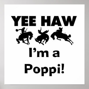 Yeeのサンザシ私はPoppiのTシャツおよびギフトです ポスター