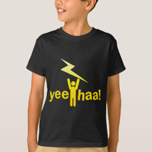 yeeのhaa! 稲妻の人 tシャツ