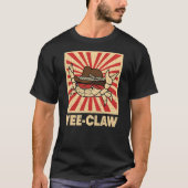 Yee Claw Crab Yee Haw Sarcastic Funny Cowboy Crab  Tシャツ (正面)