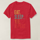 Yee Crypto, Sleep Yee Repeat 1498 Tシャツ (デザイン正面)
