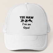 Yee Haw私はOpa Tシャツとギフトだ キャップ (正面)