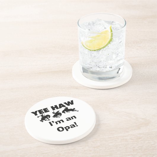 Yee Haw私はOpa Tシャツとギフトだ コースター (側面)