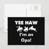 Yee Haw私はOpa Tシャツとギフトだ ポストカード (正面/裏面)