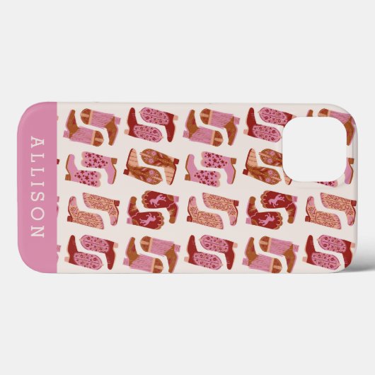 Yee Haw Cowgirl Boots Case-Mate iPhone Case iPhoneケース (裏面 (横))