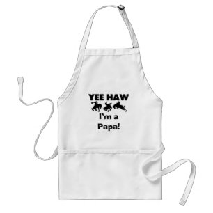 Yee Haw I'm a Papa T-shirts and GIfts スタンダードエプロン