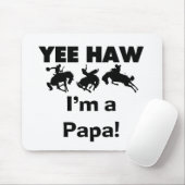 Yee Haw I'm a Papa T-shirts and GIfts マウスパッド (マウス)