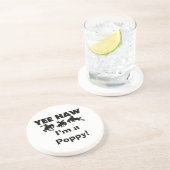 Yee Haw I'm a Poppy T-shirts and Gives コースター (側面)