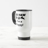 Yee Haw I'm a Poppy T-shirts and Gives トラベルマグ (正面左)