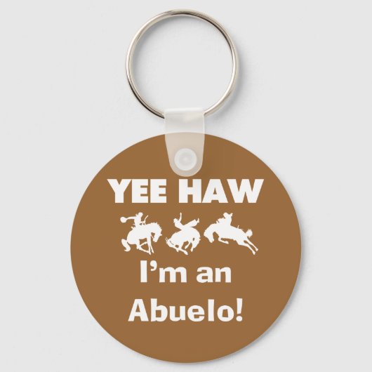 Yee Haw I'm an Abuelo T-shirts and Gift キーホルダー (正面)