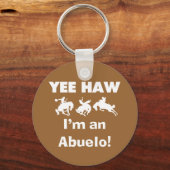 Yee Haw I'm an Abuelo T-shirts and Gift キーホルダー (正面)