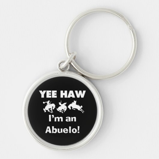 Yee Haw I'm an Abuelo T-shirts and Gift キーホルダー (正面)