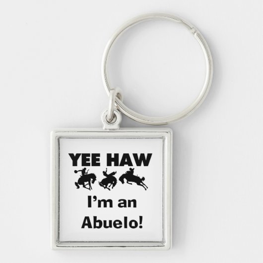Yee Haw I'm an Abuelo T-shirts and Gift キーホルダー (正面)