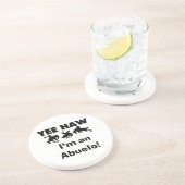 Yee Haw I'm an Abuelo T-shirts and Gift コースター (側面)