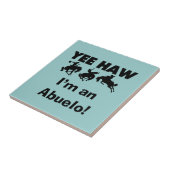 Yee Haw I'm an Abuelo T-shirts and Gift タイル (側面)