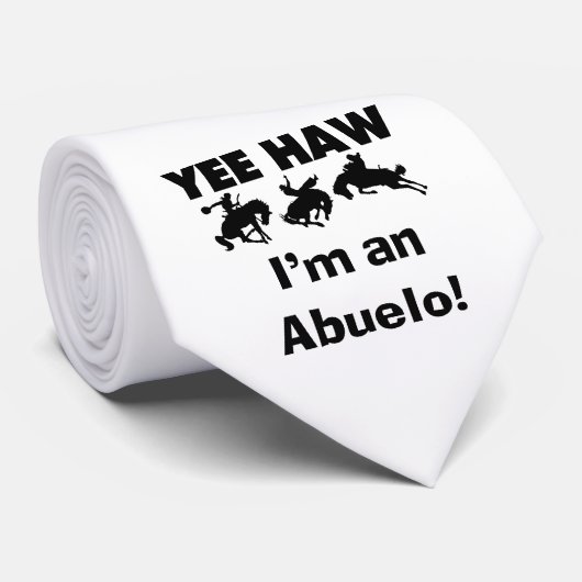 Yee Haw I'm an Abuelo T-shirts and Gift ネクタイ (ロール)