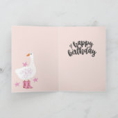 Yee Haw, It's Your Birthday Greeting カード (内部)