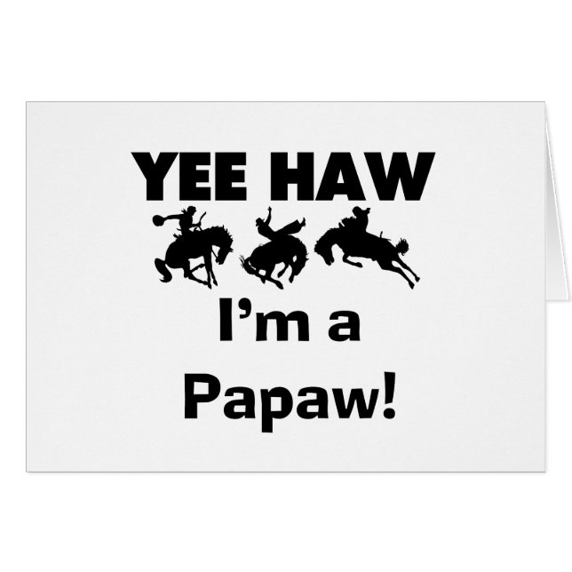 Yee Haw Tシャツとギフト (正面横)