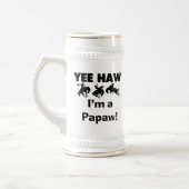 Yee Haw Tシャツとギフト ビールジョッキ (左)