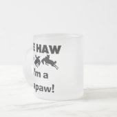 Yee Haw Tシャツとギフト フロストグラスマグカップ (正面左)