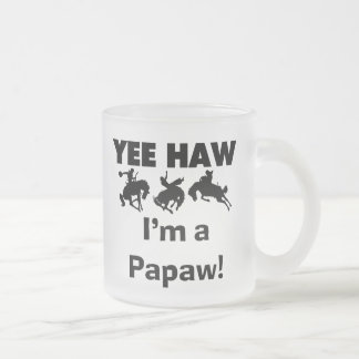 Yee Haw Tシャツとギフト フロストグラスマグカップ