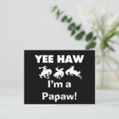 Yee Haw Tシャツとギフト ポストカード (スタンド正面)