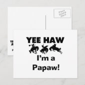 Yee Haw Tシャツとギフト ポストカード (正面/裏面)