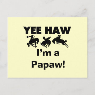 Yee Haw Tシャツとギフト ポストカード