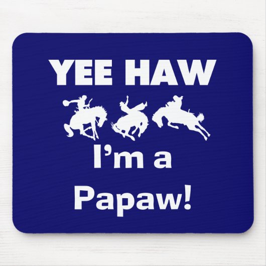Yee Haw Tシャツとギフト マウスパッド (正面)