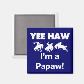 Yee Haw Tシャツとギフト マグネット (正面/裏面)