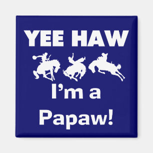 Yee Haw Tシャツとギフト マグネット