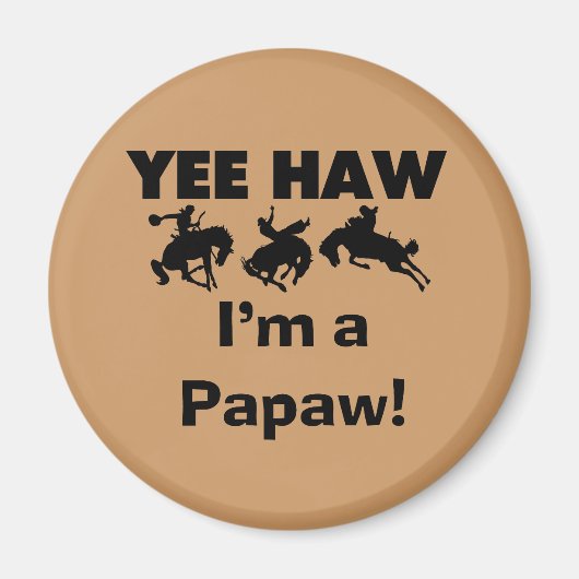 Yee Haw Tシャツとギフト マグネット (正面)