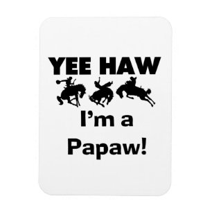 Yee Haw Tシャツとギフト マグネット