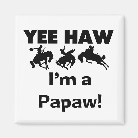 Yee Haw Tシャツとギフト マグネット (正面)