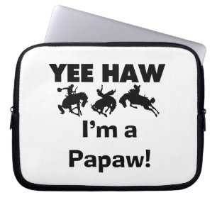 Yee Haw Tシャツとギフト ラップトップスリーブ