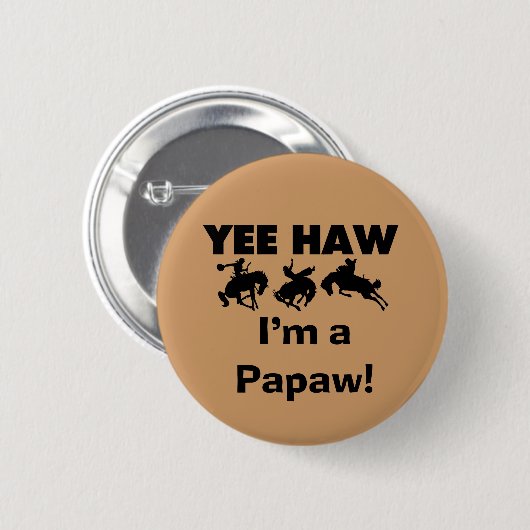 Yee Haw Tシャツとギフト 缶バッジ (正面&裏面)