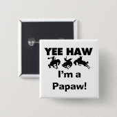 Yee Haw Tシャツとギフト 缶バッジ (正面&裏面)