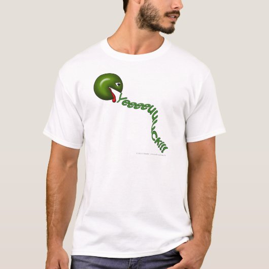 Yeeeeeuuuck!!! Tシャツ (正面)