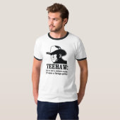 Yeehaw: レッドネックの外交政策 tシャツ (正面フル)