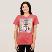 Yeehaw Bone Dust – Kickin’ Up Fun in the Desert! トライブレンドＴシャツ (正面全面)