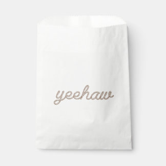 Yeehaw My First Rodeo Birthday Favor Bag フェイバーバッグ