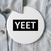 Yeetのダンスの俗語の10代のな青年スワッグYEET! LOL YOLO 缶バッジ (インサイチュ)
