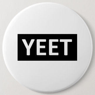 Yeetのダンスの俗語の10代のな青年スワッグYEET! LOL YOLO 缶バッジ