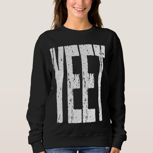 YEET長袖 スウェットシャツ (正面)